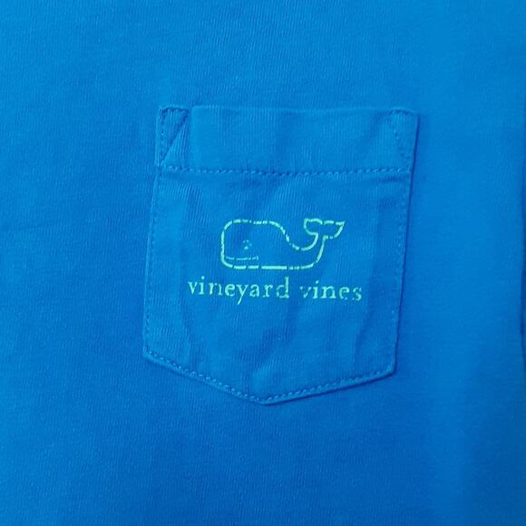 Vineyard Vines Whale Tee Set 2pc Solid Blue & Happy Hanukkah Long Sleeve 3T/4T - Picture 3 of 16